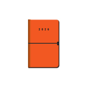 Mini-Tagebuch A6 CAPRI orange 2026 - Reklamnepredmety