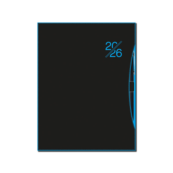 Wochenkalender A5 SMART blau 2026