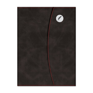 MAGNETISCHES NOTIZBUCH SCHWARZ - Reklamnepredmety