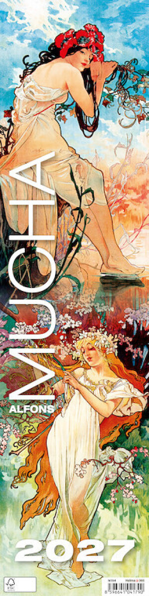 Kalendár Alfons Mucha - viazanka - Reklamnepredmety