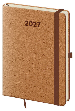 A5 Kork-Tageskalender mit Schlaufe - Reklamnepredmety