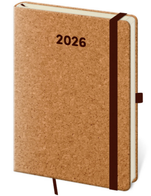 A5 Kork-Tageskalender mit Schlaufe - Reklamnepredmety