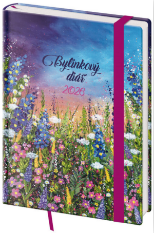 Wochenkalender B6 Kräuterwiese mit Gummiband - Reklamnepredmety