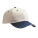 MB024 6-Panel Sandwich Cap - MB024-Beige-Navy-Beige - variant Ls 1000128365