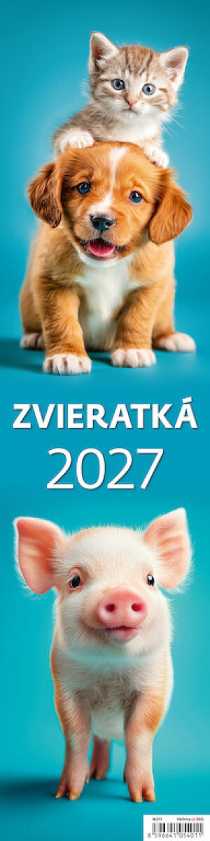 Kalender Haustiere - Krawatte - Reklamnepredmety