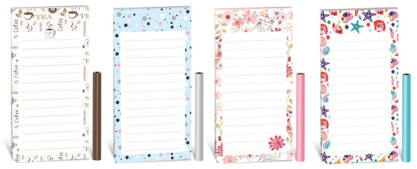 Magnetblock mit Bleistift 7x14