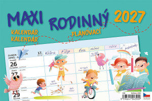 Kalender MAXI FAMILY Planungskalender - Reklamnepredmety