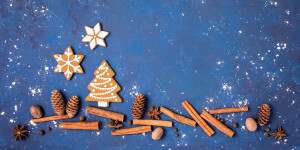 Briefumschlag DL Weihnachtsdekor (100 Stück gemischt)