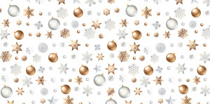 Weihnachtsumschlag DL SIMPLE (100 Stück gemischt)