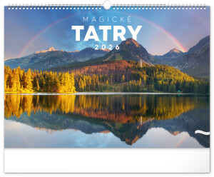 NOTIQUE Wandkalender Magische Tatra 2026, 48 x 33 cm - Reklamnepredmety
