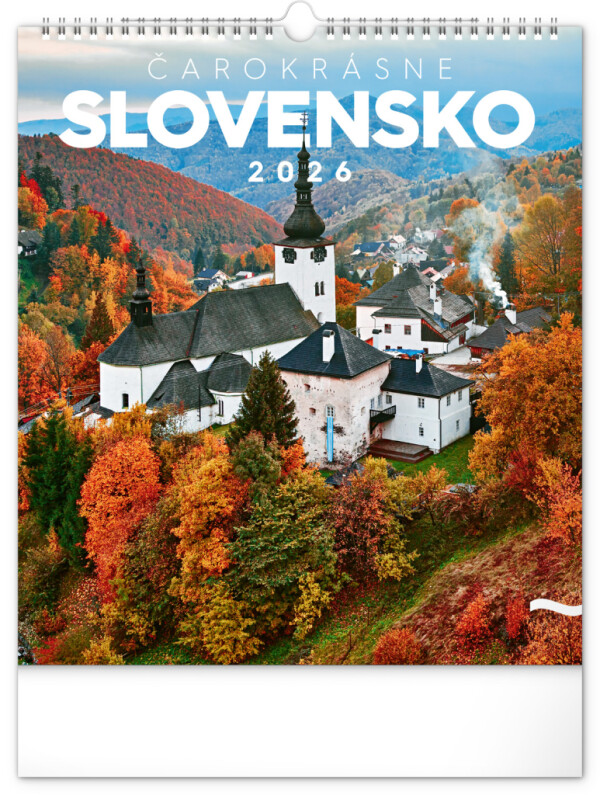 NOTIQUE Wandkalender Magische Slowakei 2026, 30 x 34 cm