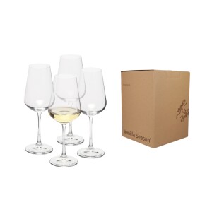 VS MORETON 4 Set mit 4 Weißweingläsern - Reklamnepredmety