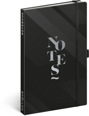NOTIQUE Notizen Elegant, liniert, 13 x 21 cm - Reklamnepredmety