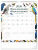 NOTIQUE Wandplanerkalender Animalium CZ/SK 2026, 30 x 34 cm