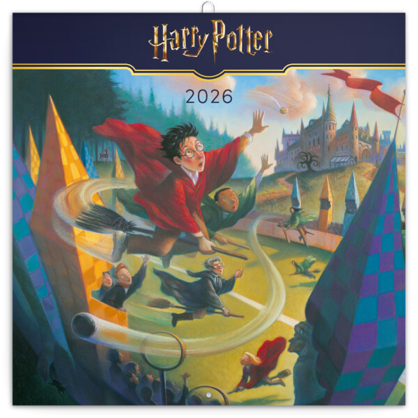 NOTIQUE Harry Potter 2026 Notizblock, 30 x 30 cm