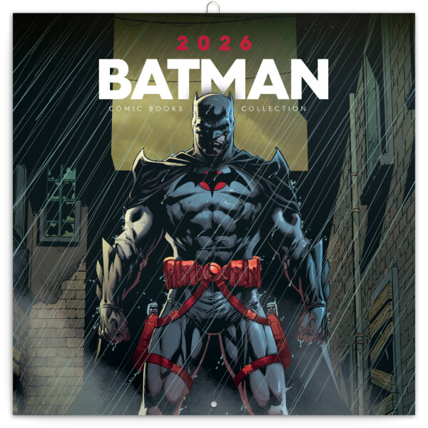 NOTIQUE Batman Comics 2026 Notizblock, 30 x 30 cm