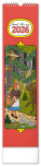 NOTIQUE Wandkalender Josef Lada CZ/SK 2026, 12 x 48 cm