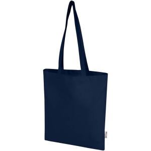 Madras Blend shopping bag made of GRS recycled cotton with a weight of 140 g/m² and a volume of 7 l - Reklamnepredmety