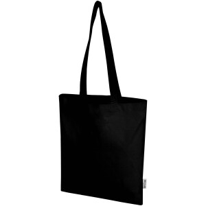 Madras Blend shopping bag made of GRS recycled cotton with a weight of 140 g/m² and a volume of 7 l - Reklamnepredmety