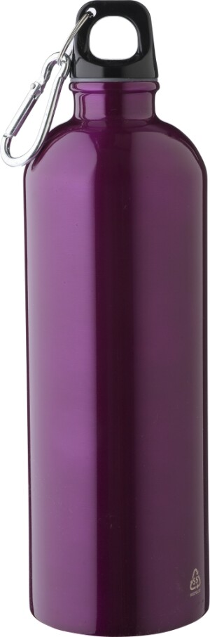 Recycled stainless steel single walled bottle (750 ml ) - Reklamnepredmety