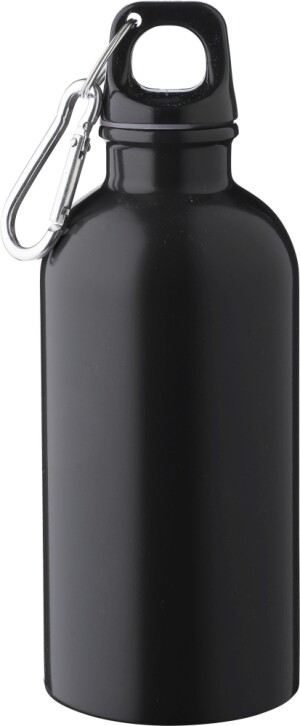 Recycled stainless steel single walled bottle (400 ml) - Reklamnepredmety