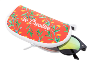 PrintSun Zip custom RPET sunglasses case - Reklamnepredmety
