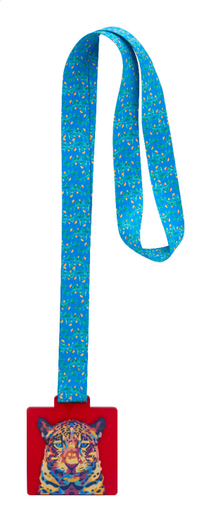 Subdal Colour Square custom medal - Reklamnepredmety