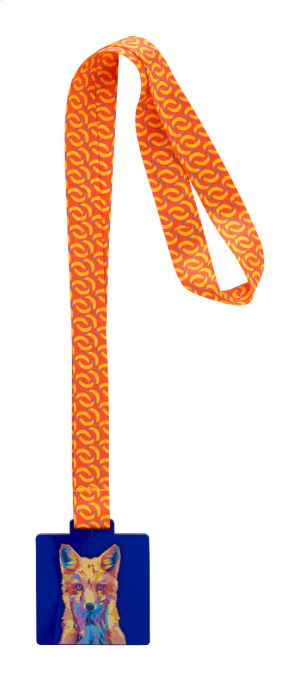 Subdal Colour Square custom medal - Reklamnepredmety