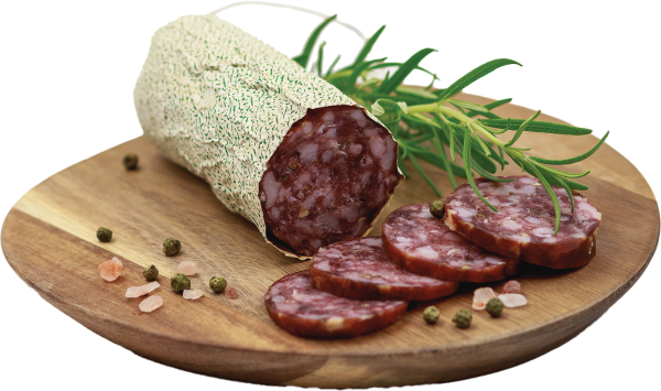 Fuet mit Wild und grüner Paprika