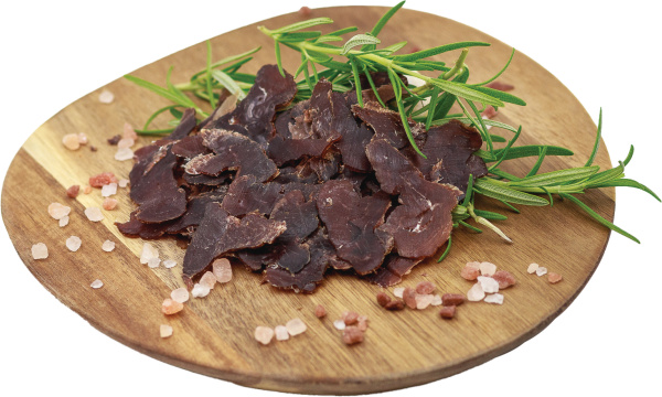 Getrocknetes Hirschfleisch