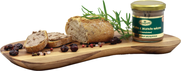 Hirschpastete mit Preiselbeeren