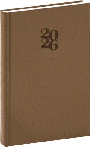 NOTIQUE Tageskalender Essenza 2026, 15 x 21 cm - Reklamnepredmety