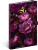 NOTIQUE Planbook Tagebuch/Notizbuch Purple Flowers 2026, 13 x 21 cm