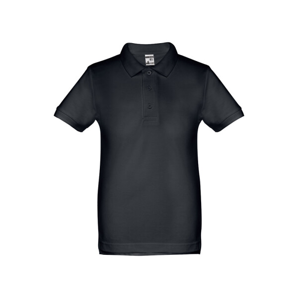 THC ADAM KIDS WH. Kurzärmeliges Poloshirt für Kinder (unisex)