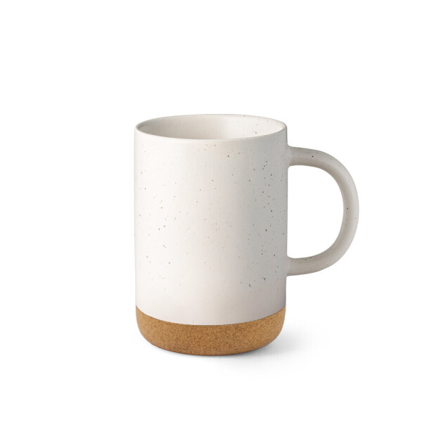 CONSTELLATION CORK. Keramikbecher mit Korkboden, 320 ml