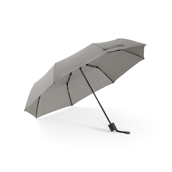 AIDEN. Regenschirm 21", aus recyceltem Polyester (100% rPET) Pongee 190T, in 3 Teile faltbar