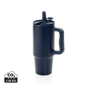 Auslaufsicherer Trinkbecher aus recyceltem Edelstahl, 900 ml - Reklamnepredmety