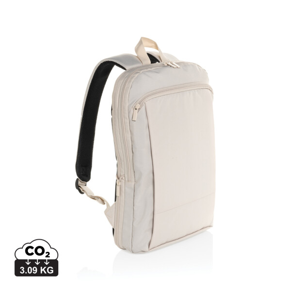 Erweiterbarer, schlanker Laptop-Rucksack 15,6" Flexpack Aware™ (RPET)