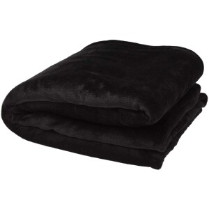Aschgraue Decke aus recyceltem Sherpa-Material GRS - Reklamnepredmety