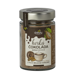 Heiße belgische Schokolade mit Zimt - Reklamnepredmety