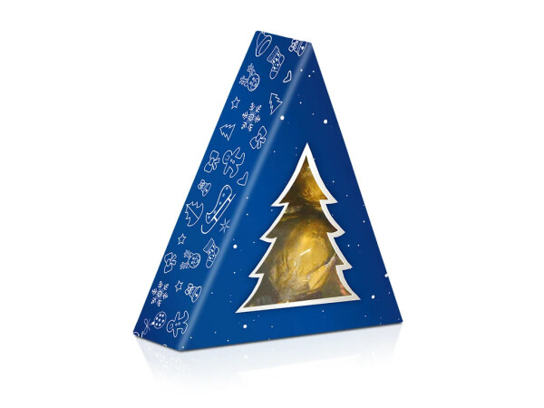 Kakao-Pralinen aus Italien – grüner Weihnachtsbaum