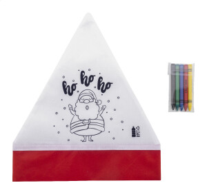 Julfar Hat Weihnachtsmütze zum Ausmalen - Reklamnepredmety