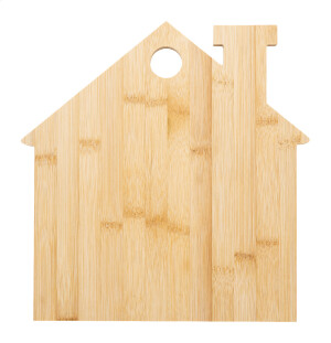 Bambusteller in Form eines Hauses. - Reklamnepredmety