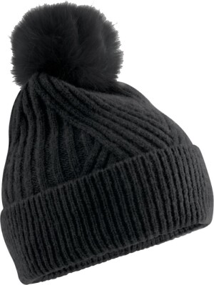 Strickmütze mit Pompon "Snow Luxe" - Reklamnepredmety