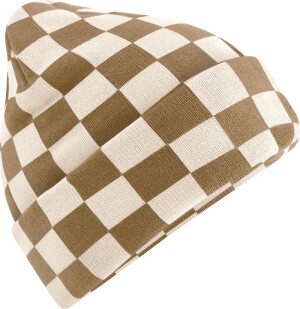 Strickmütze "Checkerboard" - Reklamnepredmety