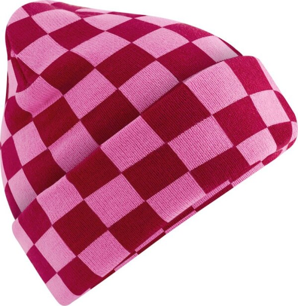 Strickmütze "Checkerboard"