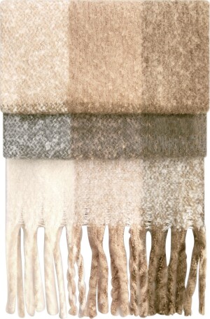 Schal "Fluffy Check" - Reklamnepredmety