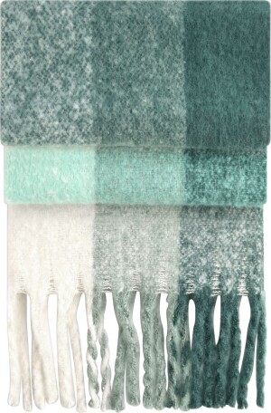 Schal "Fluffy Check" - Reklamnepredmety