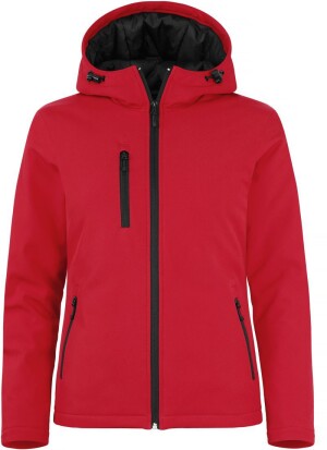Wattierte Damen Kapuzen Softshell Jacke - Reklamnepredmety