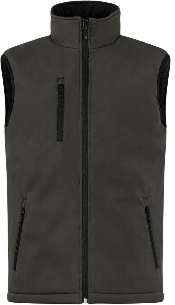 Wattierte Herren Softshell Weste